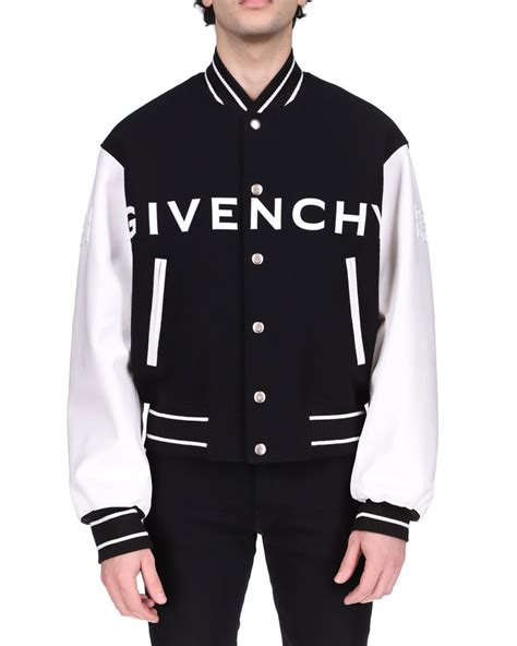 givenchy woll baseball jacket|Men's Givenchy Varsity Jackets .